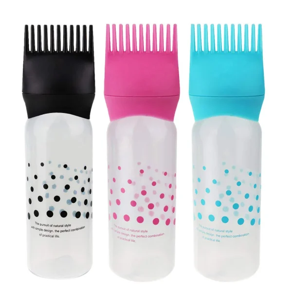 Plastic Oil Comb Bottle