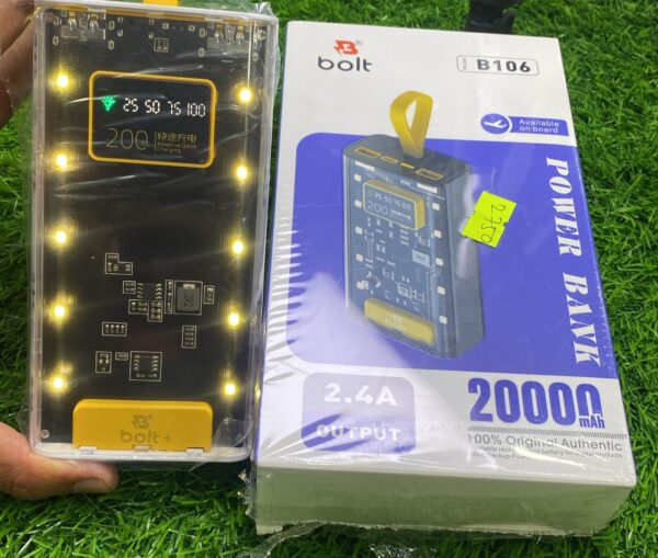 Bolt Power Bank 20000MAH