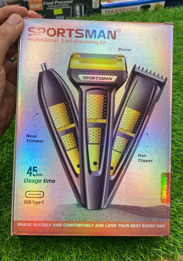 Sports Man Trimmer 3 in 1