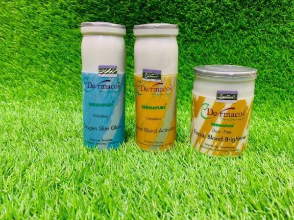 Dermacos 3in1 Bleach Cream & Powder & Polishing