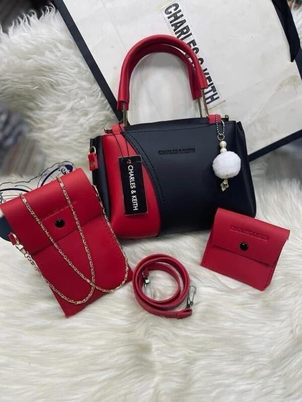 Charles And Kieth 3Piece Set Mobile Wallet