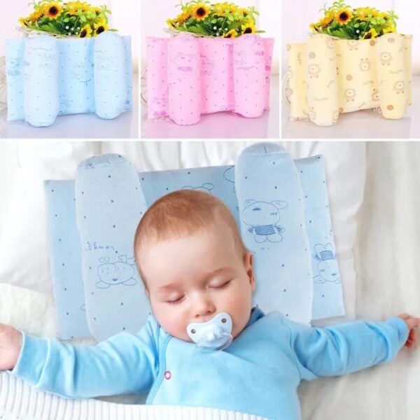 Baby Head Shaping Pillow Soft Memory Foam Infant Pillow