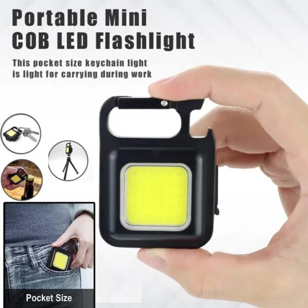 Keychain Light, Small Flashlight, Mini Keychain Work Light