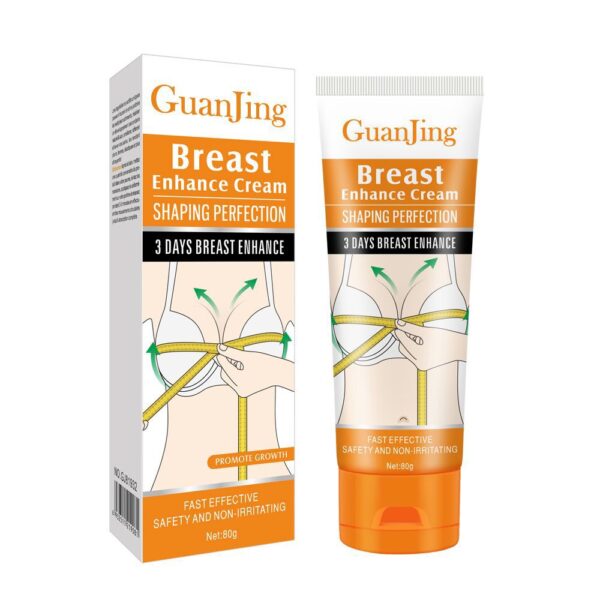 GuanJing Shaping Perfection Breast Enhance Cream – Advanced Firming & Lifting Formula for a Fuller, Perky, and Radiant Bust (80g).