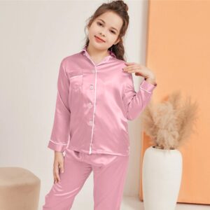 Royal Comfort: Premium Mulberry Silk Kids’ Co-ord Set – Lustrous Shirt & Trouser Ensemble.