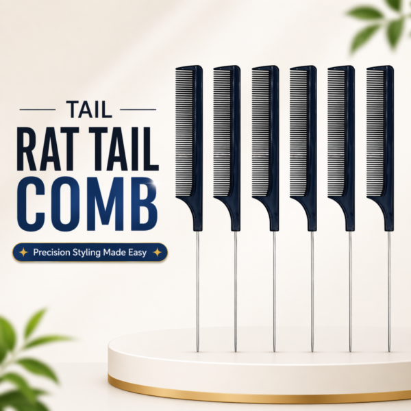 Styling Tail Comb For Girls And Women For Perfect Hairstyle.