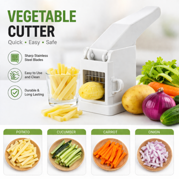 Potato Slicer Cutter Plastic.