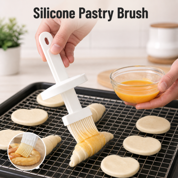 Oil Brush With Bottle Oil Dispenser Barbecue Oil Brush Pancake Brush.