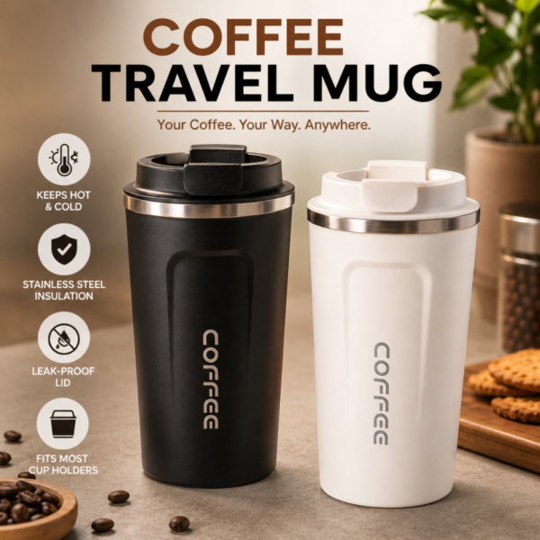 Latte coffee mug simple, Leak proof coffee mug & Cold Drinks