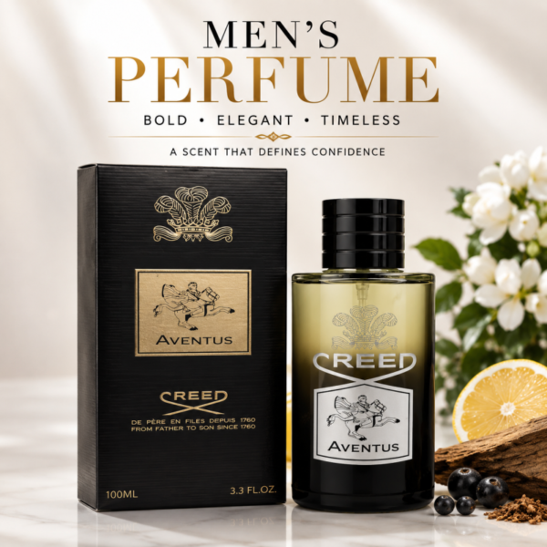Aventius Creed Parfum for Men - Long lasting, Best for Gift, 100ml (Orignal Pics attached)