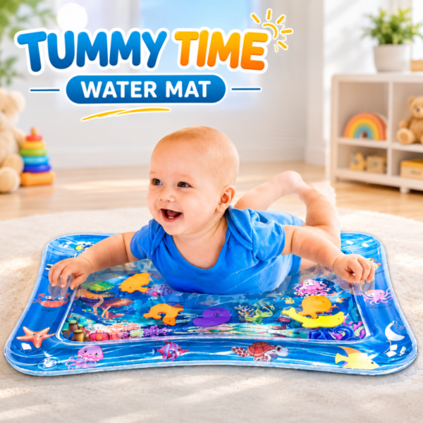 Toys Tummy Time Water Mat for Baby to Play | Water Play Mat for Babies 0 to 12 Months | Water Bed for Babies | New Born Baby Gifts | Toys | Playmat for Kids 0-3 Years