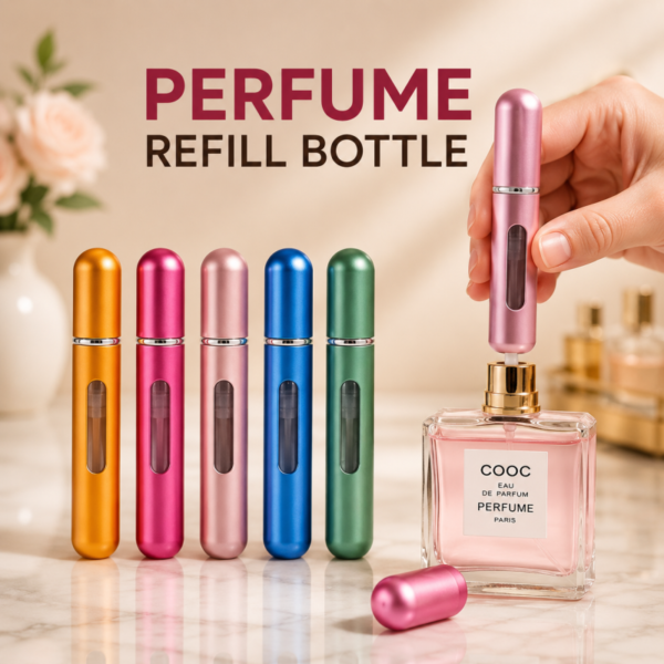 perfume refiller high quality easy to carry (Random Colors)