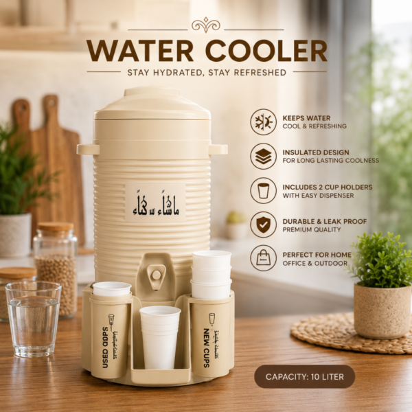 Zamzam cooler 10 liter.